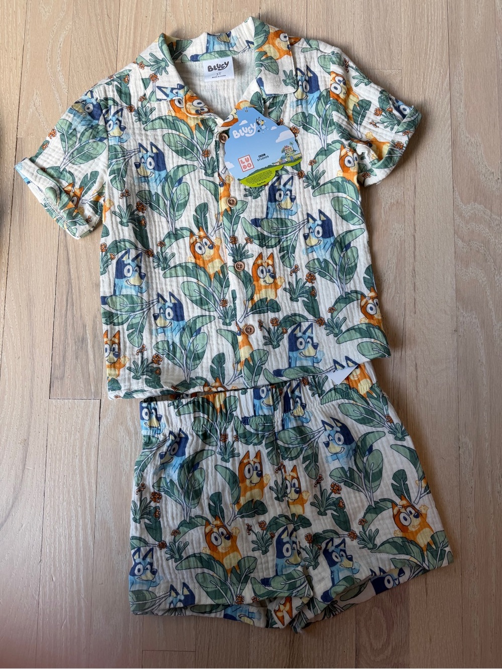 Kids' bluey Short  Set